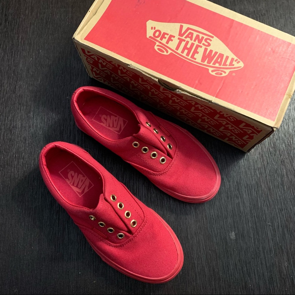 Red Vans - Women